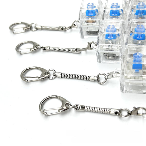 Clear Mechanical Key Fidget